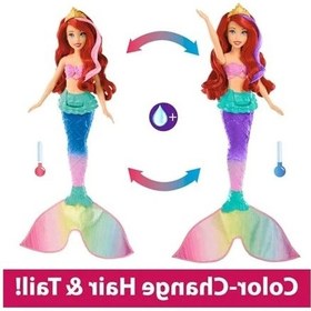 Resim Renk Değiştiren Ariel Bebek, Disney Prensesi 