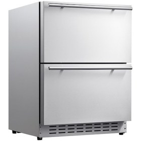 Resim Berfmann BUR113-DSS Outdoor Tezgah Altı Ankastre Buzdolabı 