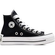 Resim Converse Ctas Lift Hi Kadın Günlük Ayakkabı A10424C Siyah 