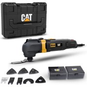Resim Cat DX49.1 350WATT Profesyonel Çok Amaçlı Devir Ayarlı Kesme Raspalama ve Zımpara + 14 Adet Aksesuar 