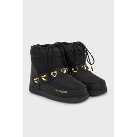 Resim Love Moschino Logolu Kemer Detaylı Büzgülü Kar Botu Bayan Kar Botu JA24182G0NISD00A 