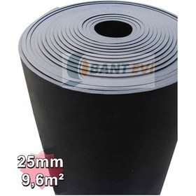 Resim Elastomerik Kauçuk Sünger Yalıtım Levhası İzolasyonu 19 MM 12 M2 (Yapışkansız) 