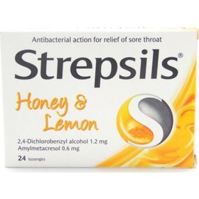 Resim Strepsils Bal-limon Aromalı 24 Pastil 2 Adet 