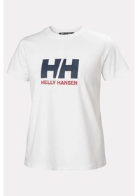 Resim Helly Hansen W Hh Logo T-shirt 3.0 Hha.54593 001 Beyaz 