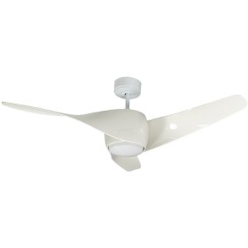 Resim Alsanfan Urla Beyaz Aydınlatmalı Uzaktan Kumandalı Tavan Vantilatörü 127cm 