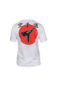 Resim DO-SMAI Dijital Baskılı Karate Fitness Boks Muay Thai Antrenman Tişörtü Spor T-shirt Krt093 