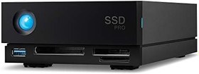 Resim LaCie 1big Dock SSD Pro, 2 TB, harici SSD yuvası, Thunderbolt 3, 2800 MB/sn'ye kadar FireCuda NVMe SSD, Mac ve PC, 5 yıl Rescue Services, 1 ay Adobe All Apps (STHW2000800) 