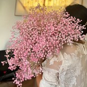 Resim 10'lu Paket Yapay Gypsophila Buketi Saplı - Gerçekçi Dokunuş ve Canlı Pembe Renk için Premium Plastik Sahte Çiçekler - Düğün, Sevgililer Günü, Noel, Şükran Günü, Cadılar Bayramı Dekoru - Bakım Gerektirmeyen Ev ve Parti Süslemesi 