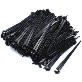 Resim 100 Mikro Sprey Damlama Sulama Aksesuarları, Toprak Fişi 4/7 Mm Kılcal Braket, Tip-c Braket, Bahçe Braketi, P Braketi Huiliang 