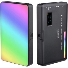 Resim Fototek W140 Rgb Led Işık Paneli 2500K-9500K Fotoğraf Video Işık Şarj Edilebilir Pille Birlikte 