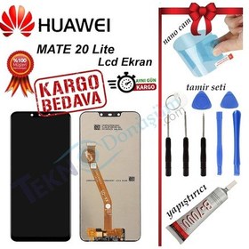 Resim Huawei Mate 20 Lite Çıtasız Lcd Dokunmatik Ekran 