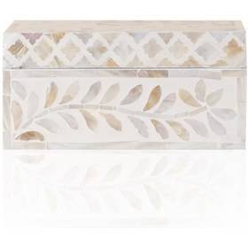 Resim The Mia Sedef Dikdörtgen Kutu 21x12x10 Cm Tlc0072 