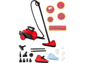 Resim Tkç Classen Smart Çok Fonksiyonlu Güçlü Buharlı Temizleyici Makinesi 10 W Model 5492 Yedek Bezli 