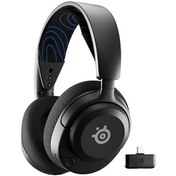 Resim Arctis Nova 5P WIRELESS & BT Siyah Gaming Kulaklık Steelseries