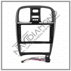 Resim Navidiamondhyundaı Sonata 2004 - 2005 - 2006 - 2007 - 2008 Android Teyp Çerçeve 9 Inch - Soket - Canbus 