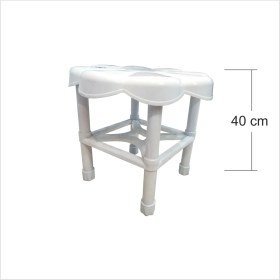 Resim M3 Decorium Banyo Wc Tuvalet Küvet Taburesi 