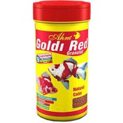 Resim AHM Goldi Red Granulat Japon Balık Yemi 100 ML 