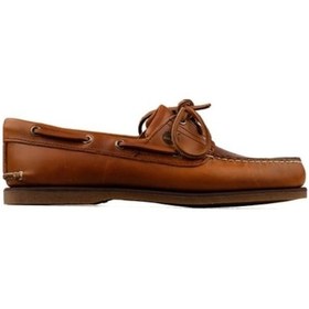 Resim Timberland Kahverengi Erkek Ayakkabısı 25077-214 Classic Boat 2 Eye 