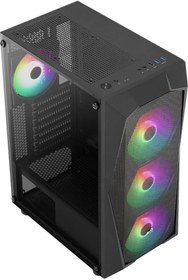 Resim AEROCOOL Ae-flc-750br 750w 80 Br 4x120mm Frgb Usb 3.0 Micro Atx-mini Itx Siyah Kasa 
