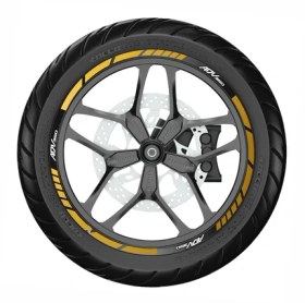 Resim Adv350 Jant Şeridi Gold Sarı Beyaz Model X Gold 