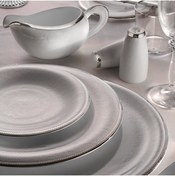 Resim EVALIZA Grace Platin 12 Kişilik 101 Parça Yemek Takımı 