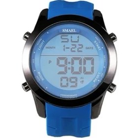 Resim Hanyang Mavi Smael Kırmızı Spor Saatler LED Dijital Saat Erkek Saat Üst Marka Moda Dijital Saat Relogio Masculino En Iyi Erkek Hediyeler WS1076 (Yurt Dışından) 