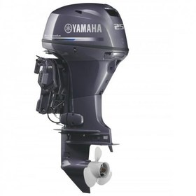 Resim Yamaha F25GETL 25Hp Uzun Şaft Marşlı Trimli Direksiyonlu Motor 