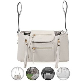 Resim Motheric Bebek Arabası Organizer Çantası Gri 