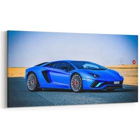 Resim Olla 80x40 Cm 12229yd Araç Görseli Yatay Dar Kanvas Tablo 