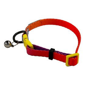 Resim Kedi Boyun Tasması / Mavi 