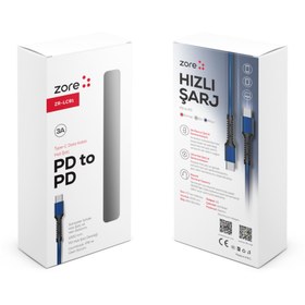 Resim Zivo Kırmızı ZR-LC91 Pd To Pd Kablo 