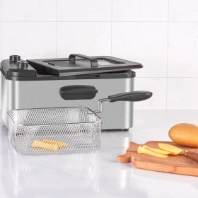 Resim Karaca Inox Yağ Filtreli Zamanlayıcılı Fritöz XL 3,2L 