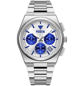 Resim Fiesta Gümüş Çelik Kordon Erkek Kol Saati L-f601094 Gümüş 