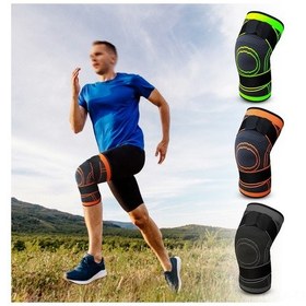 Resim Xindoker Siyah Spor Kompresyon Dikişli Diz Koruyucu 68% Nilon+32% Spandeks - S Beden Çok Renkli 