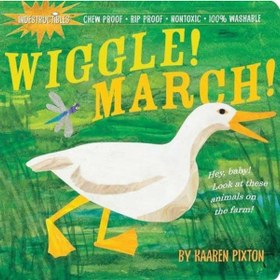 Resim Workman Publishing Indestructibles Wiggle! March! 