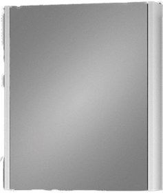 Resim Denko Natalia 60 Cm Mdf Antrasit Gri Banyo Dolabı Aynalı Üst Modül Antrasit 