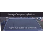 Resim Kurt Reklam Dünyası HERŞEYİN GÜZEL OLACAĞINA DAİR SÖYLENTİLER VA RARBA AYAZI STİCKER 90X10 CM 