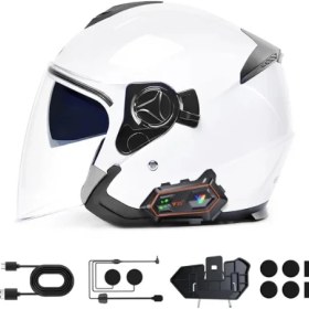 Resim Belle Fusion Y20 Max Kablosuz Motosiklet Kask Intercom 