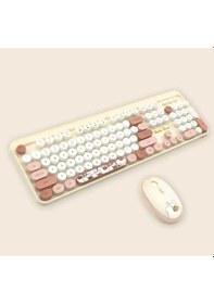 Resim Hello Bear Sütlü Çay Klavye Mouse Set Diğer 