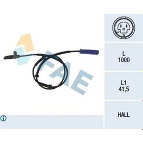 Resim Fae 78076 Abs Sensoru Arka 34520025720 34521165536 34526756377 
