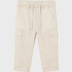 Resim Mayoral Erkek Bebek Pantolon - Mayoral - Krem - 24-ay - 1551-krem-24-ay Krem 