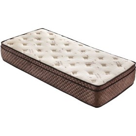Resim Heyner Organic 80 x 120 Ortopedik Yaylı Yatak Kuş Tüyü Pedli Yatak 