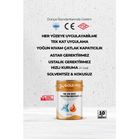 Resim Gold Pro Polymer Yalıtım Boyası (İleri Teknoloji Yapay Zeka Destekli) 