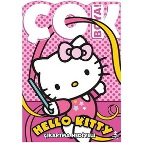 Resim Hello Kitty Çok Boya Çıkartmalı Dev Boyama Kitabı 