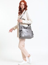 Resim LivKors Kadın Uzun Askılı Içten Iki Bölmeli, Cep Telefonluk Ve Fermuarlı Gözü Mevcuttur 