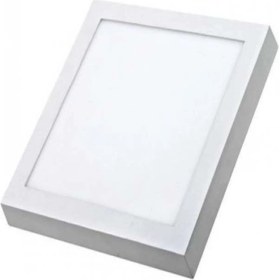 Resim Cata 18 Watt Panel LED Armatür Sıva Üstü Kare Ct 5234 Beyaz Işık 6400K Alüminyum Kasa Beyaz Işık 