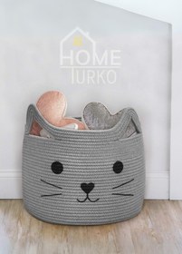 Resim Bohem Çocuk Odası Oyuncak Sepeti 