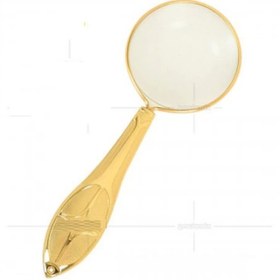 Resim -altın Renkli 5x-45mm Zarif Işlemeli Özel Tasarlanmış Hediye Büyüteç-mg18155-7 