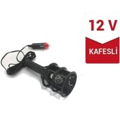 Resim Carub Askılı Kafesli Seyyar Lamba 12v Siyah 