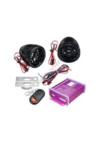Resim Hsgl Motorsiklet Alarm Sistemleri MP3 FM SD USB Müzik Sistemleri Uzaktan Kumandalı 